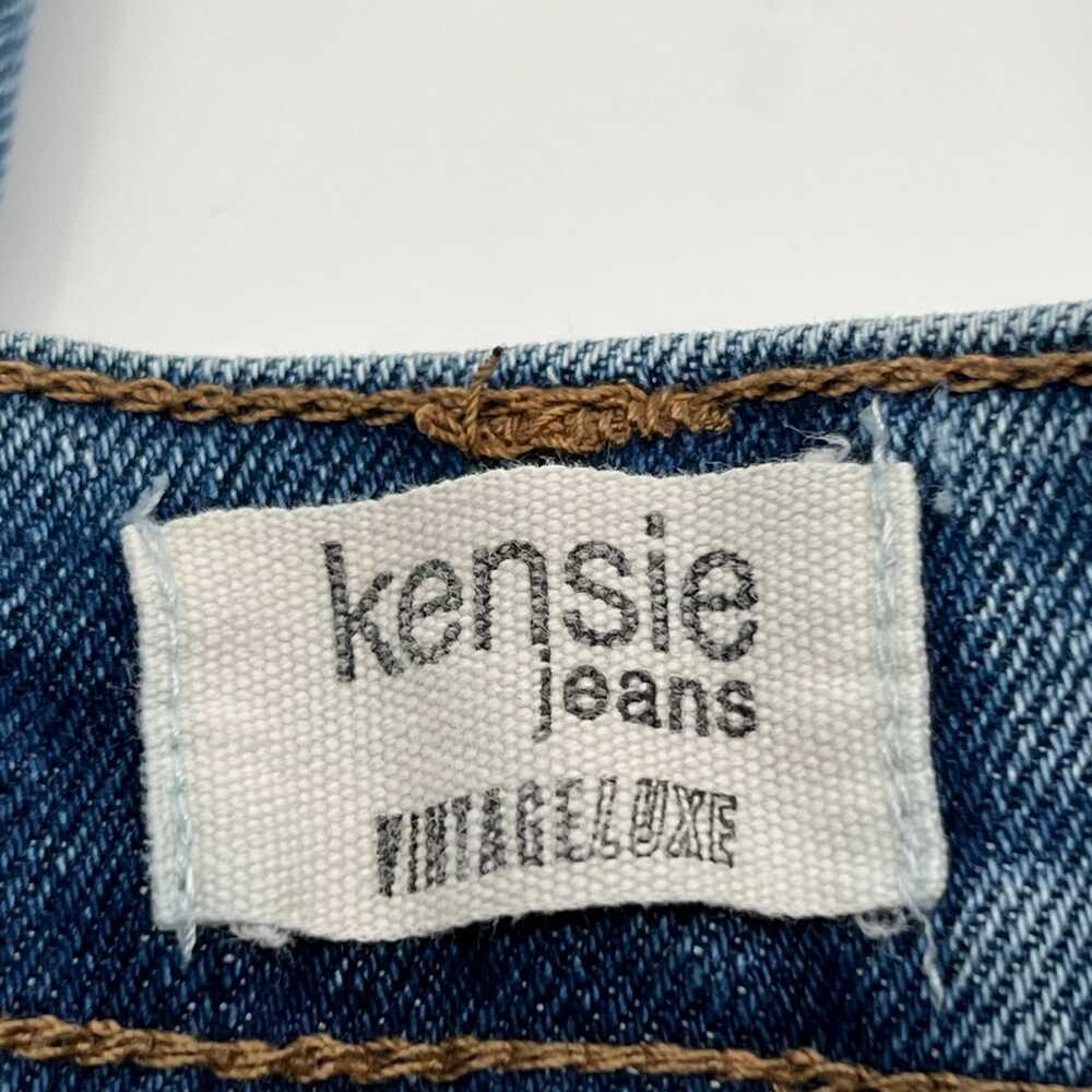 Kensie Blue High Rise Straight Leg Jeans | Women’s Size 2 - Picture 2 of 5